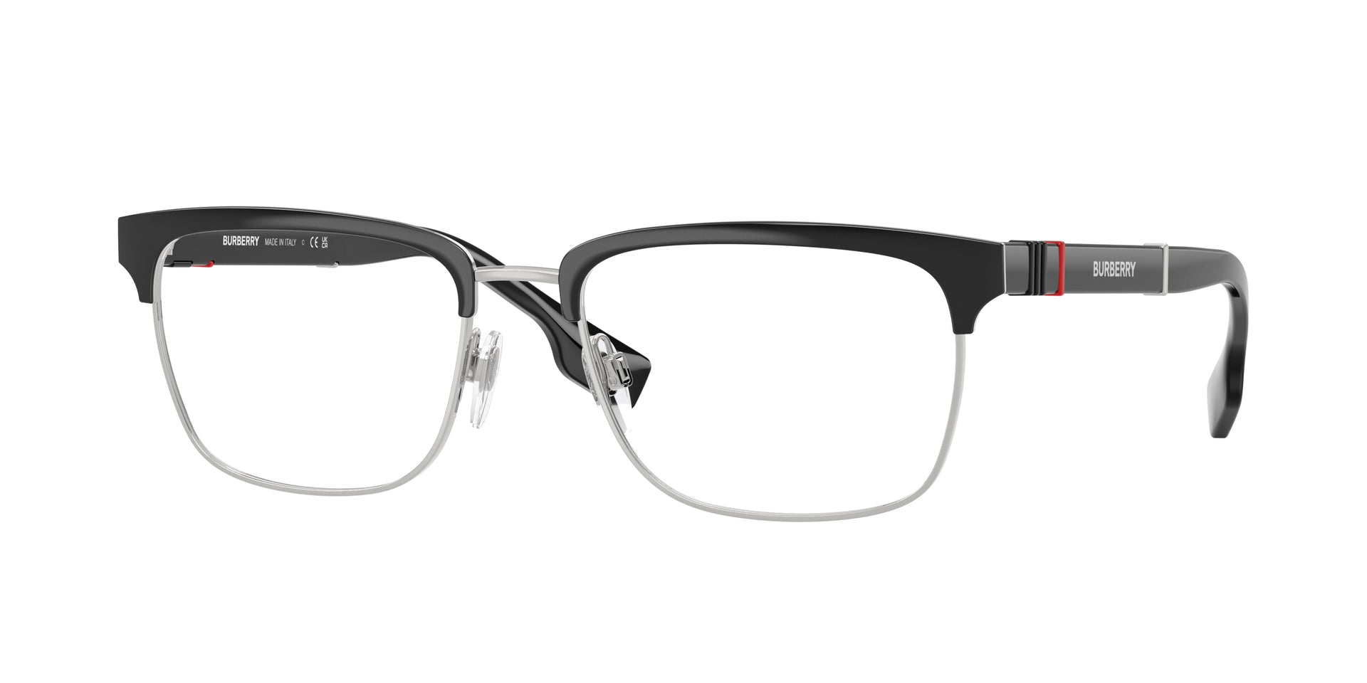 Burberry BE1348 Silver/Matte Black Eyeglasses