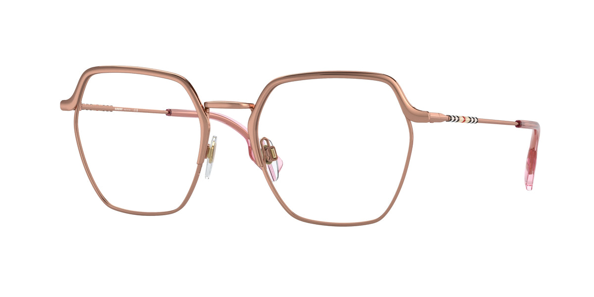 Burberry BE1371 Rose Gold Eyeglasses