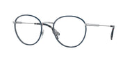 Burberry BE1373 Silver/Blue Eyeglasses