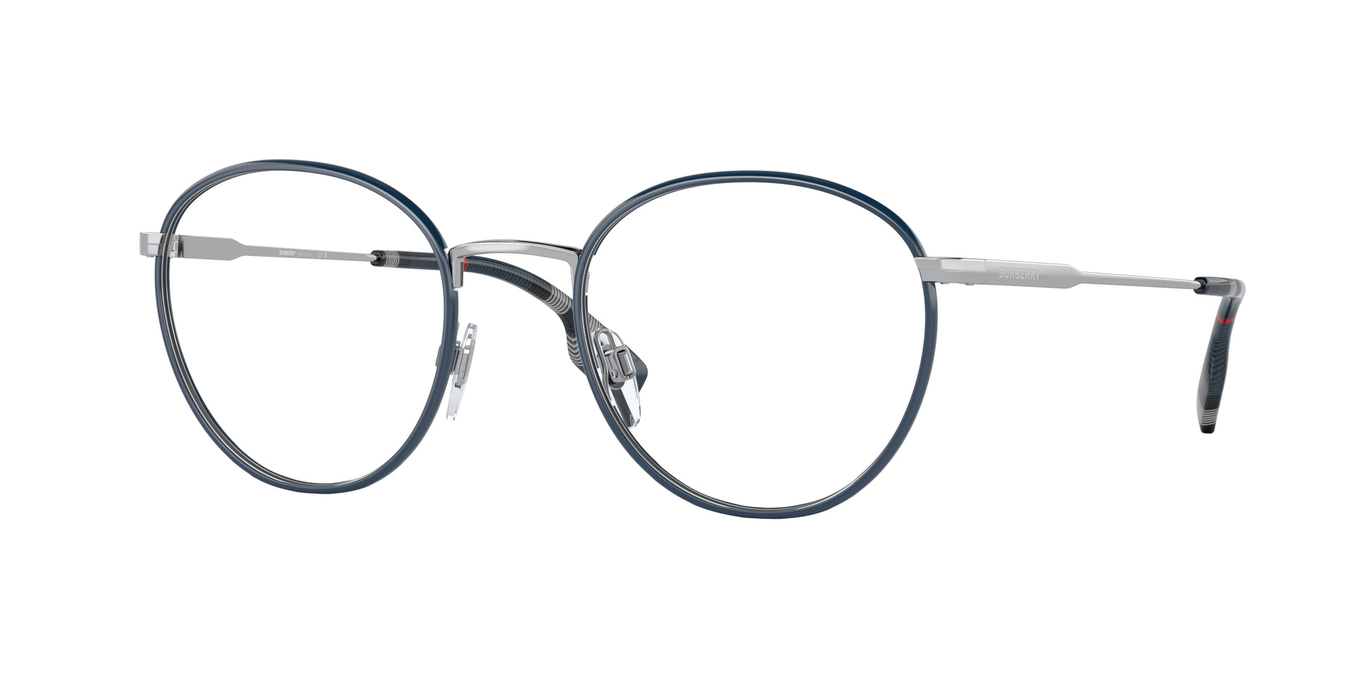 Burberry BE1373 Silver/Blue Eyeglasses