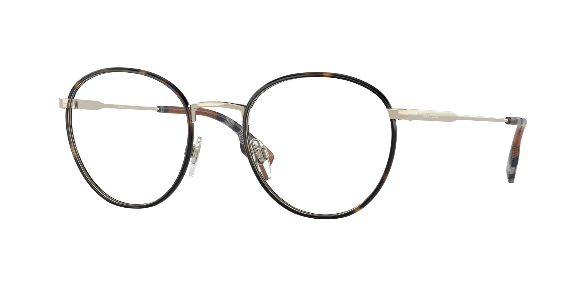 Burberry BE1373 Light Gold/Dark Havana Eyeglasses