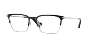 Burberry BE1401 Black/Silver Eyeglasses