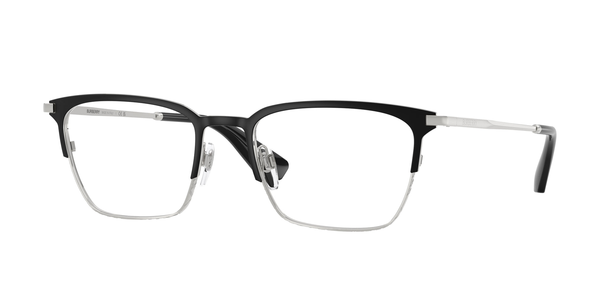 Burberry BE1401 Black/Silver Eyeglasses