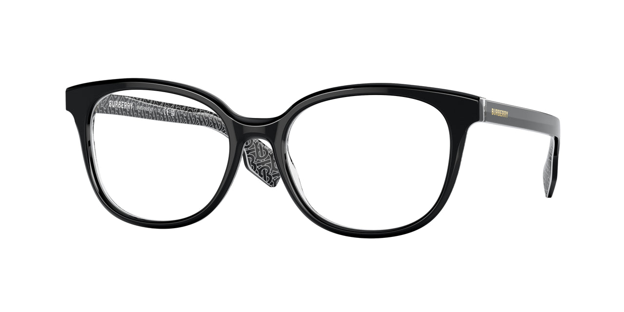 Burberry BE2291 Black/Print Tb/Crystal Eyeglasses