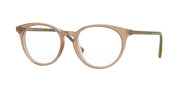 Burberry BE2318 Transparent Brown Eyeglasses