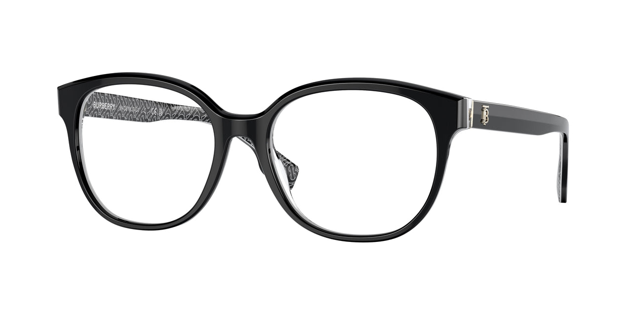 Burberry BE2332 Black/Print Tb/Crystal Eyeglasses