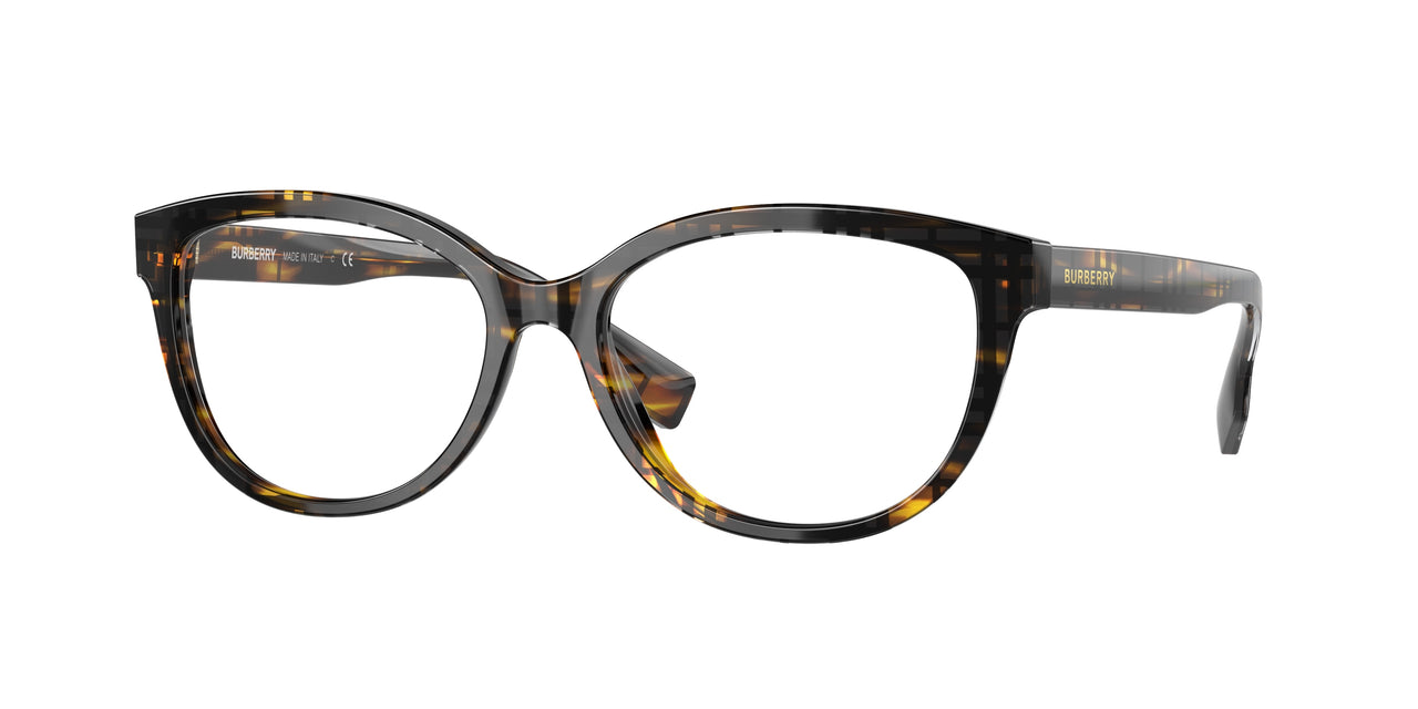 Burberry BE2357 Top Check/Striped Brown Eyeglasses