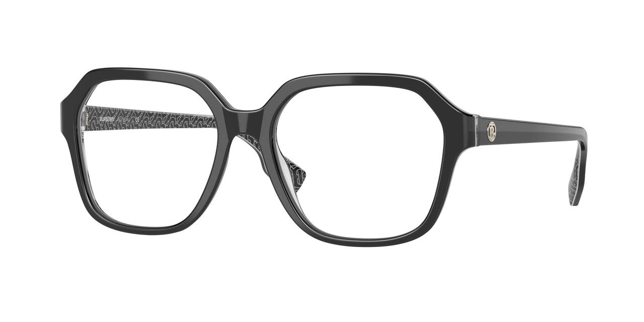 Burberry BE2358 Black/Print Tb/Crystal Eyeglasses