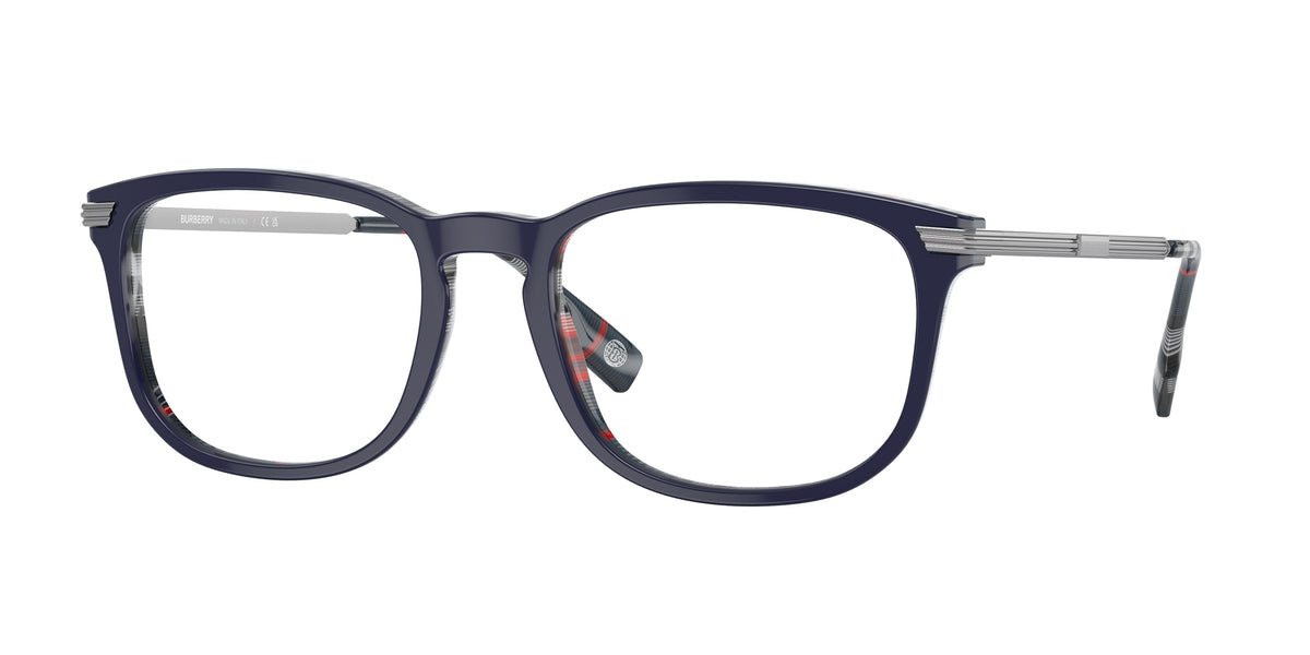 Burberry BE2369 Top Blue On Navy Check Eyeglasses