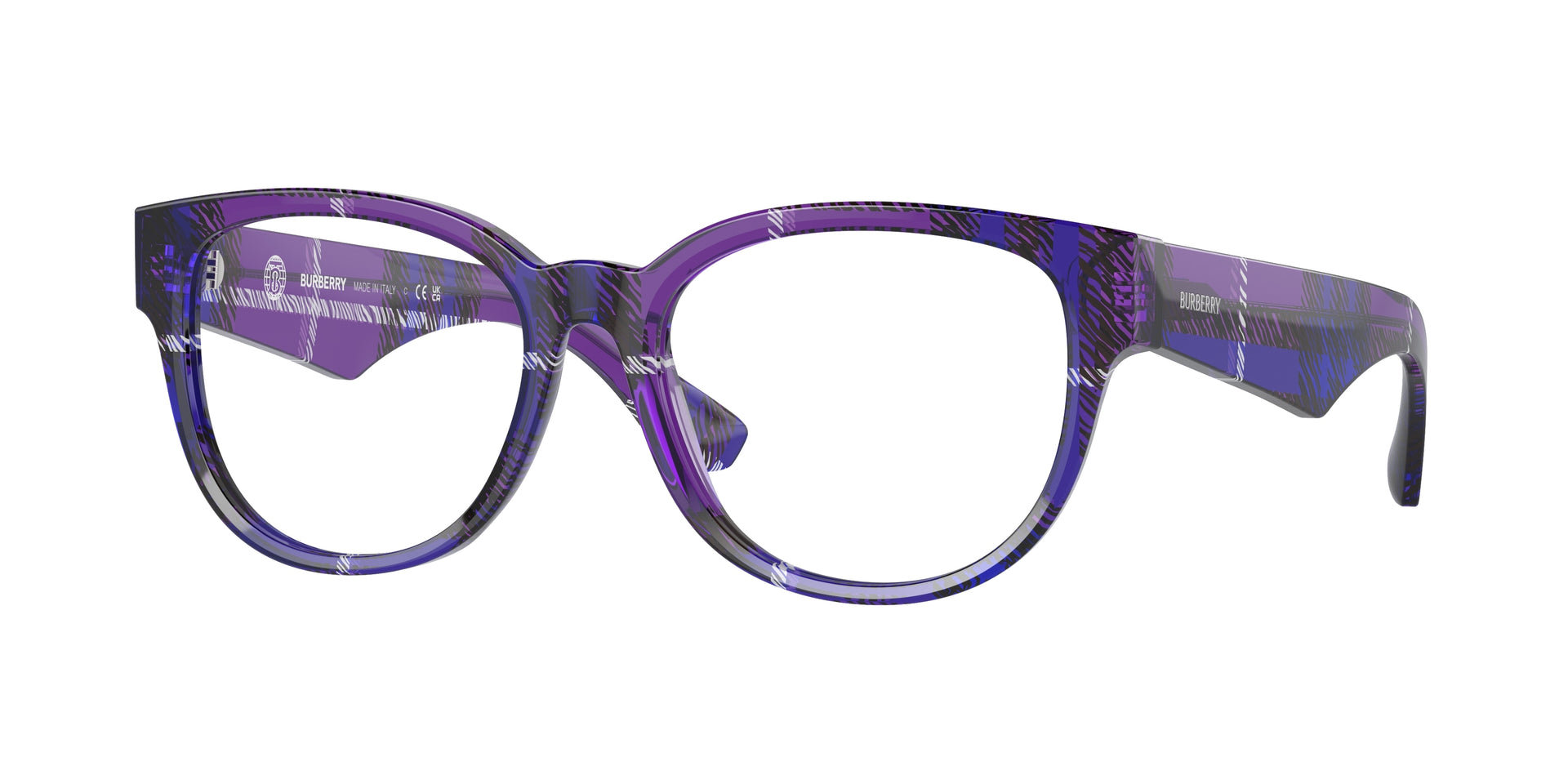Burberry BE2410F Check Violet Eyeglasses