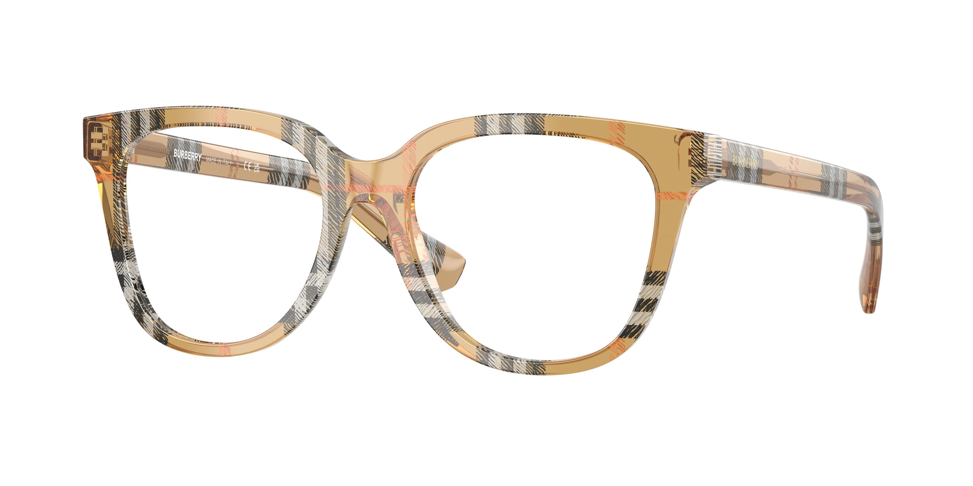 Burberry BE2439F Check Sand Eyeglasses