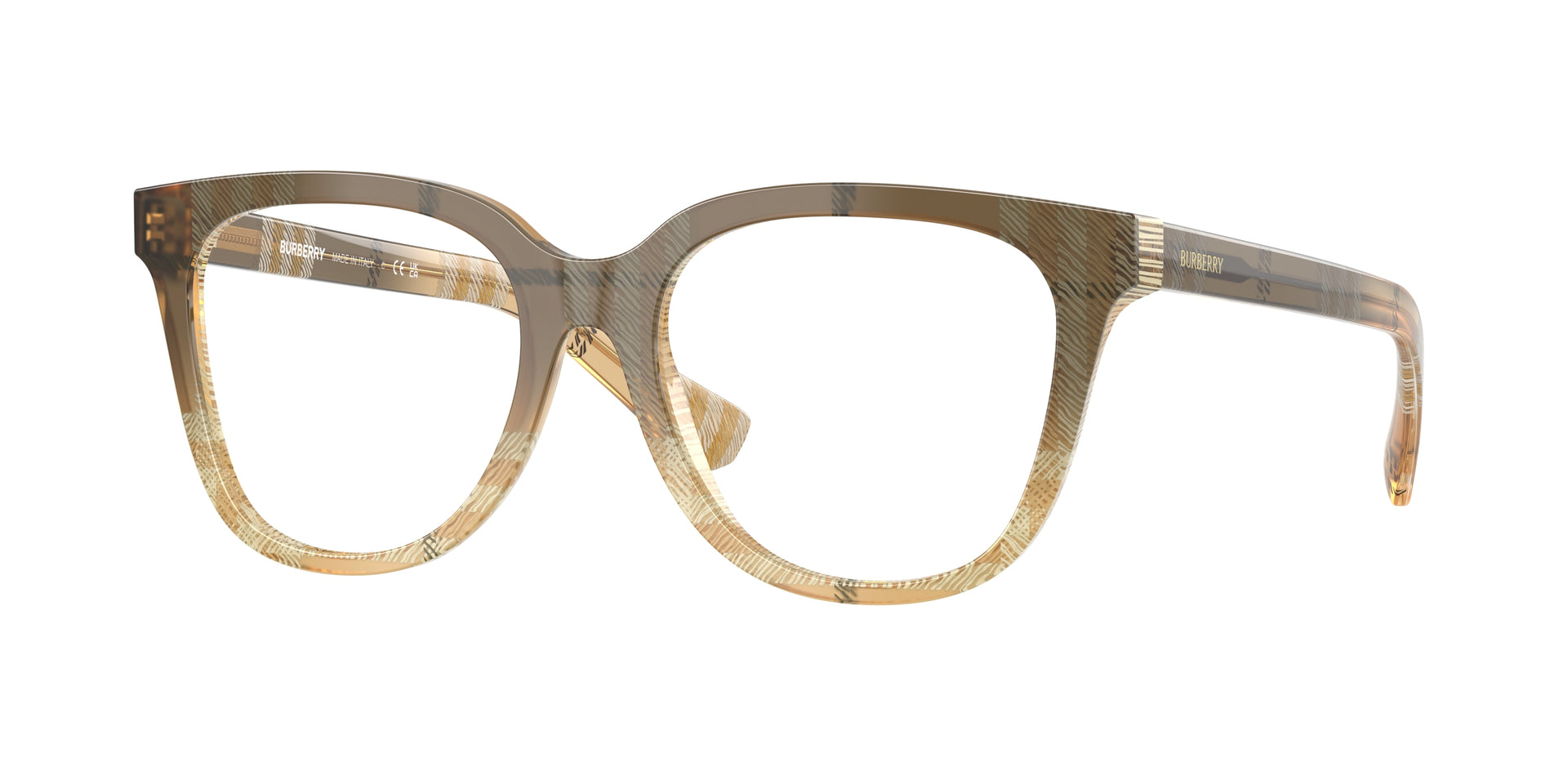 Burberry BE2439F Check Beige Eyeglasses