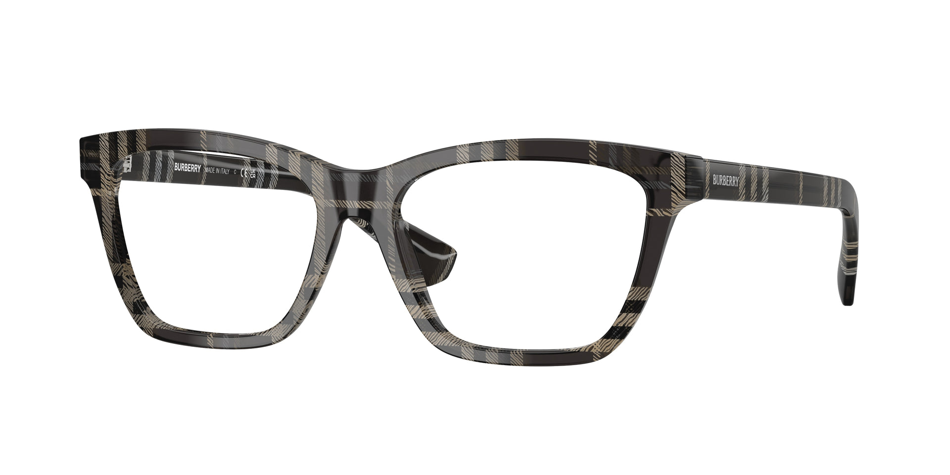 Burberry BE2440 Grey Check Eyeglasses