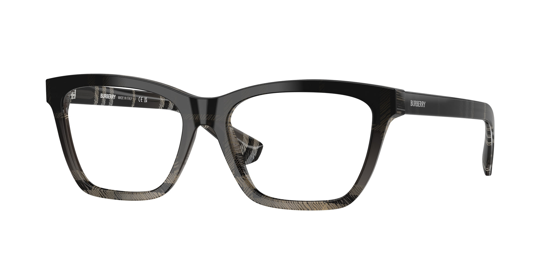 Burberry BE2440 Grey Check Eyeglasses