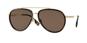Burberry BE3125 Gold Sunglasses
