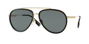 Burberry BE3125 Gold Sunglasses