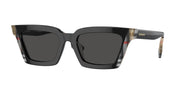 Burberry BE4392U Black/Vintage Check Sunglasses