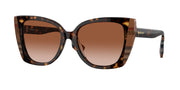 Burberry BE4393 Dark Havana/Check Brown Sunglasses