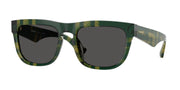 Burberry BE4431U Check Green Sunglasses