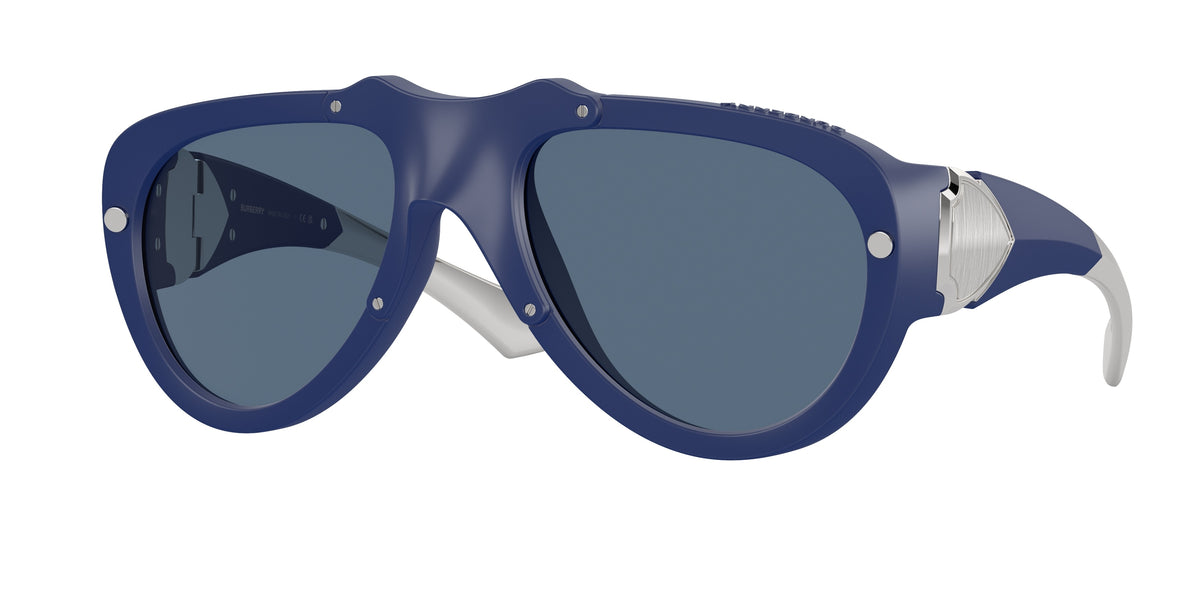 Burberry BE4433U Blue Rubber Sunglasses