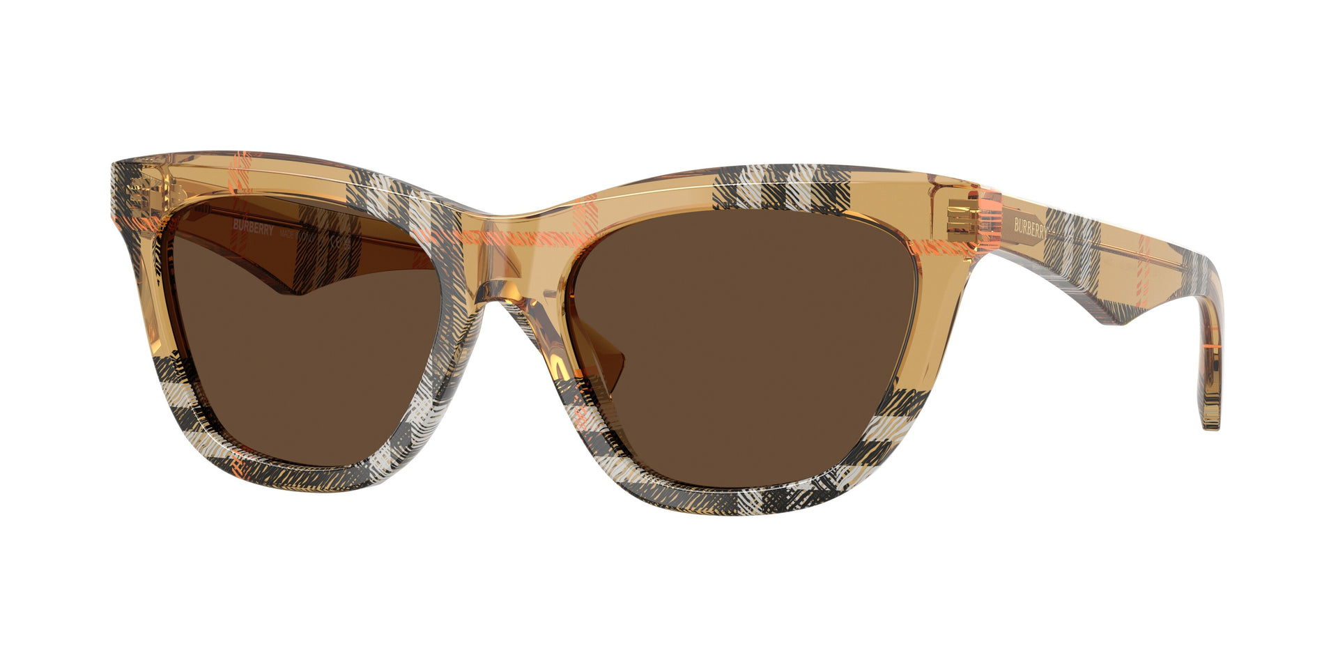 Burberry BE4435F Check Sand Sunglasses