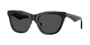 Burberry BE4435 Top Black On Vintage Check Sunglasses