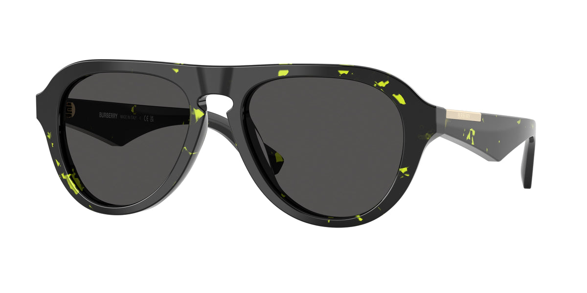 Burberry BE4437U Green Havana Sunglasses