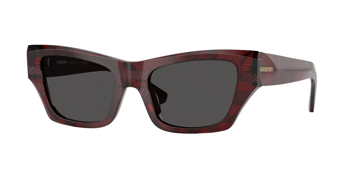 Burberry BE4441U Check Red Sunglasses