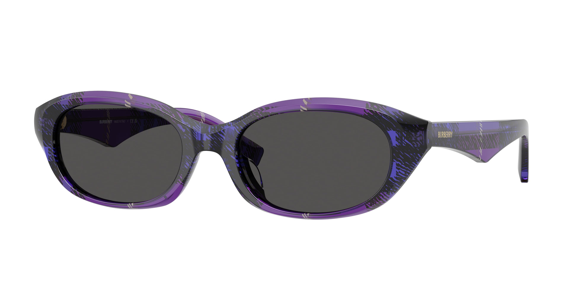 Burberry BE4447D Check Violet Sunglasses