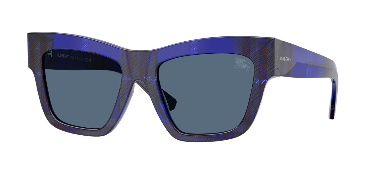 Burberry BE4449 Check Blue Sunglasses