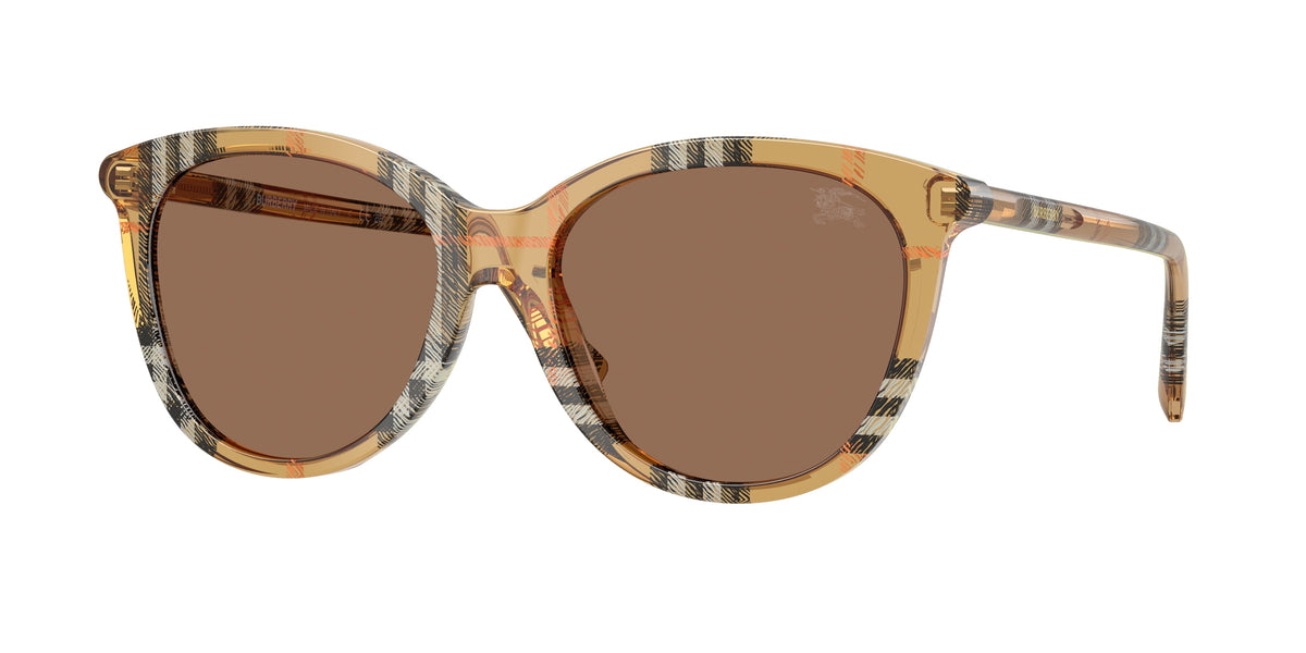 Burberry BE4455 Check Sand Sunglasses