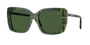 Burberry BE4456F Check Green Sunglasses