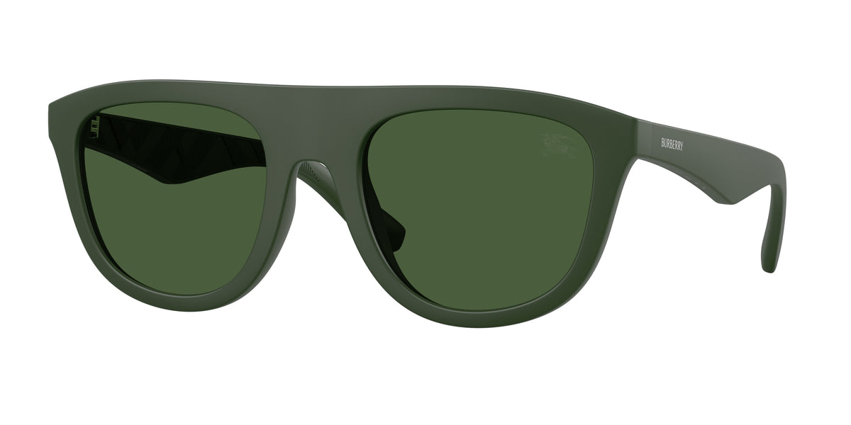Burberry BE4459U Matte Green Sunglasses