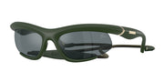 Burberry BE4462 Rubber Green Sunglasses