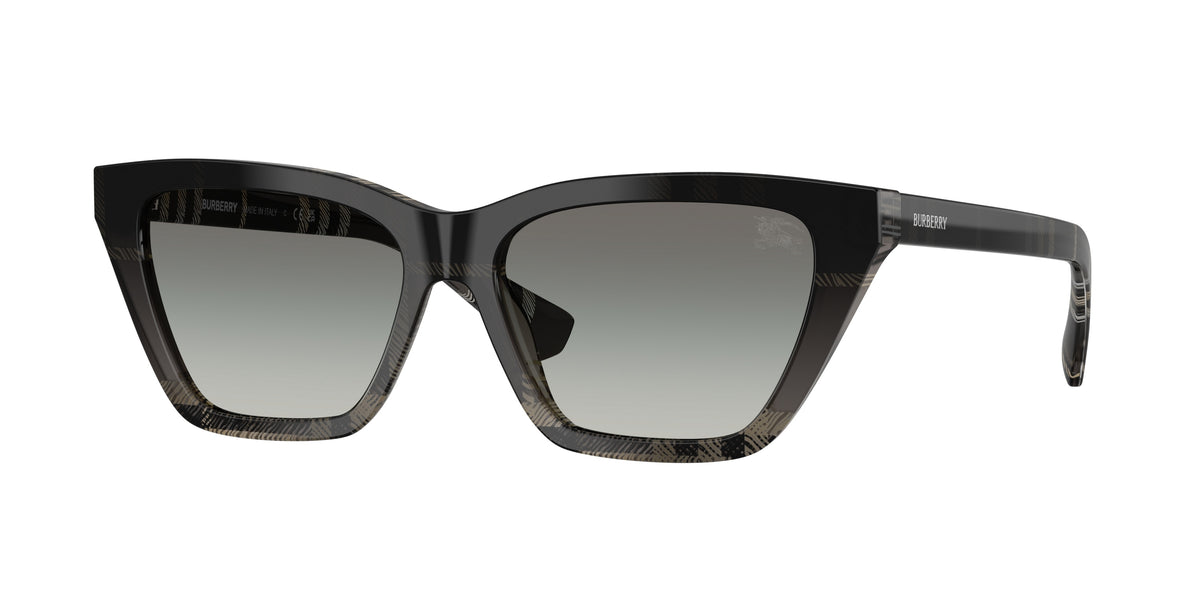 Burberry BE4468F Grey Check Sunglasses