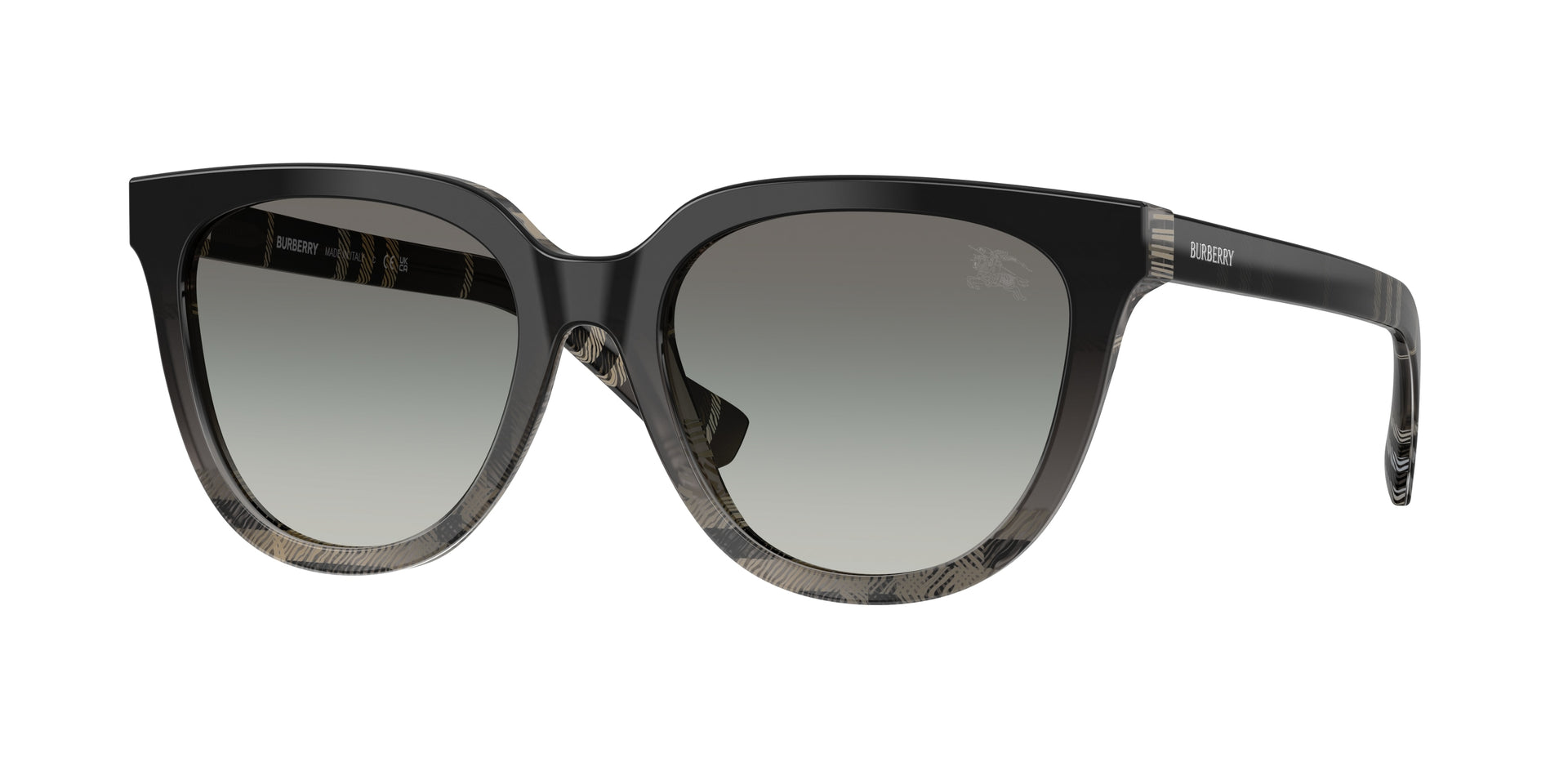 Burberry BE4469F Grey Check Sunglasses