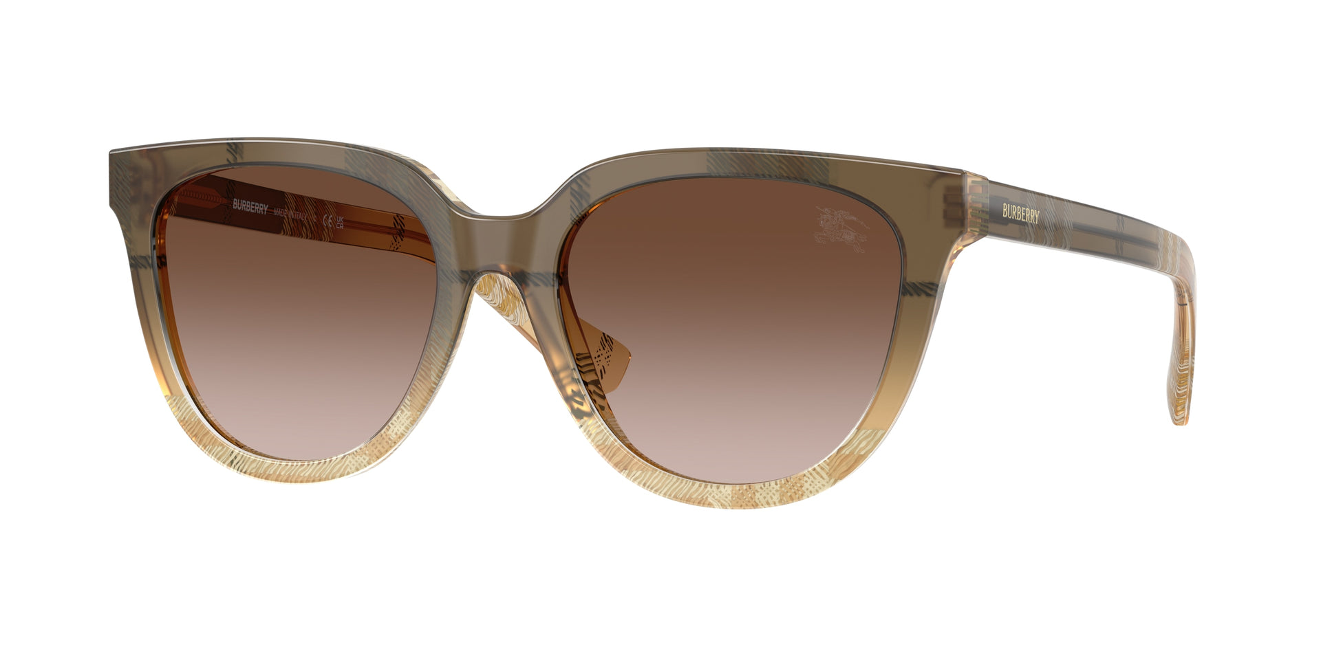 Burberry BE4469F Check Beige Sunglasses