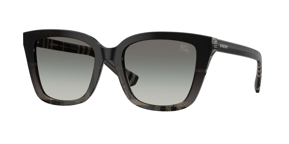 Burberry BE4487F Check Gradient Grey Sunglasses