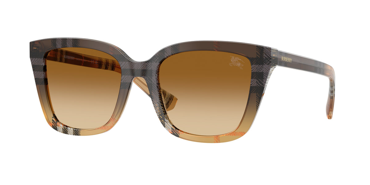 Burberry BE4487 Check Gradient Sand Sunglasses