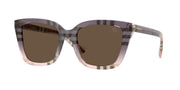 Burberry BE4487 Check Gradient Rose Sunglasses