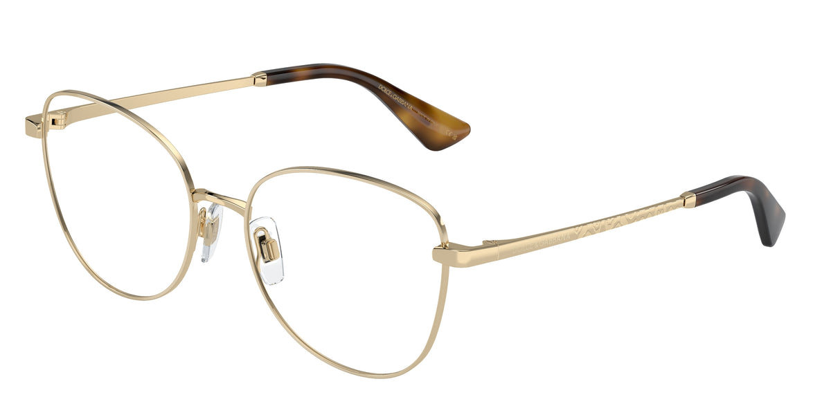 Dolce&Gabbana DG1355 Light Gold Eyeglasses