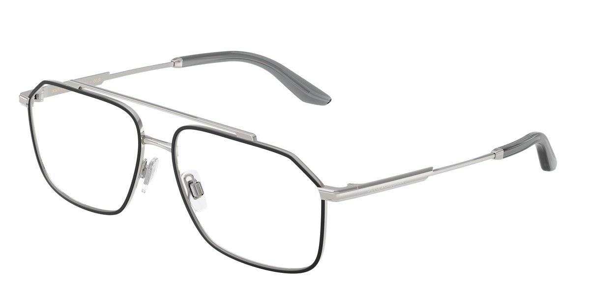 Dolce&Gabbana DG1364 Silver/Matte Black Eyeglasses