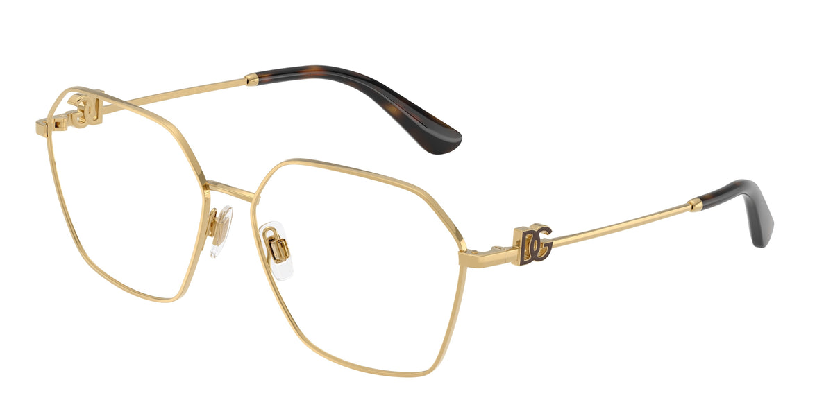 Dolce&Gabbana DG1366 Gold Eyeglasses