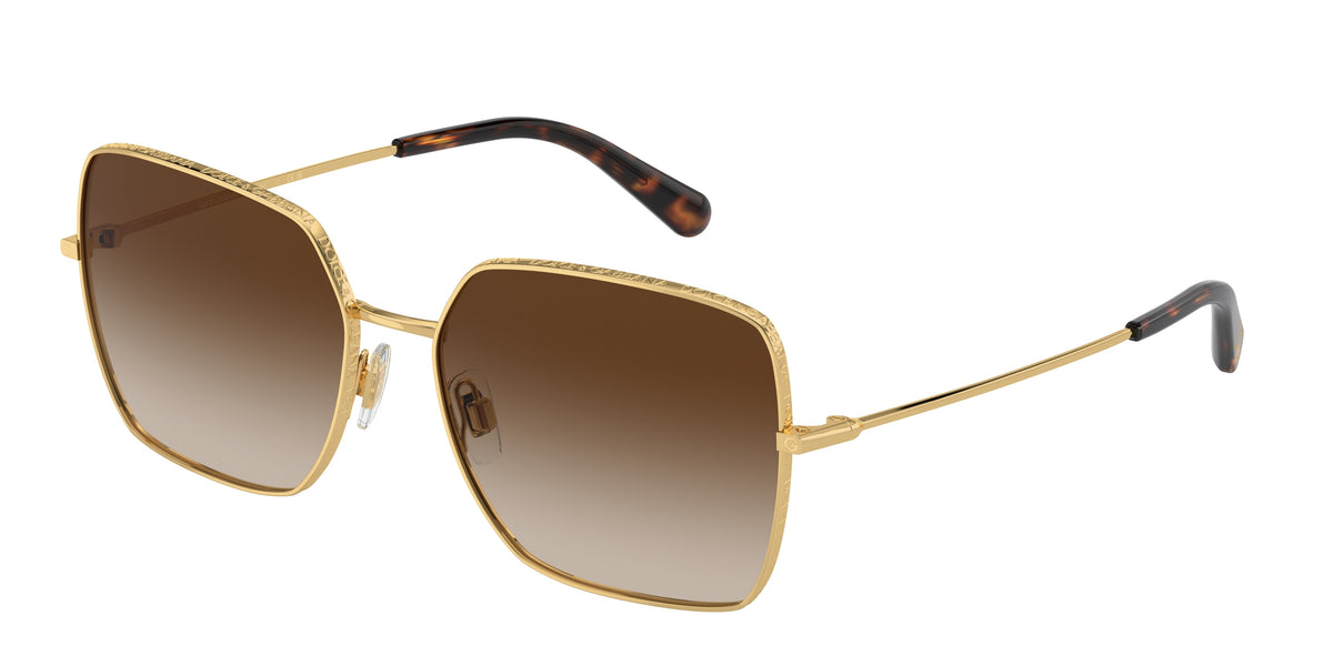 Dolce&Gabbana DG2242 Gold Sunglasses