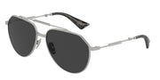 Dolce&Gabbana DG2302 Matte Silver Sunglasses
