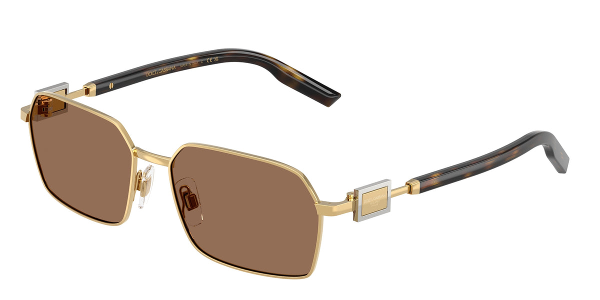 Dolce&Gabbana DG2316 Gold Sunglasses