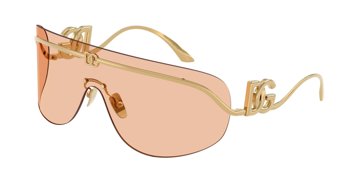 Dolce&Gabbana DG2320 Gold Sunglasses
