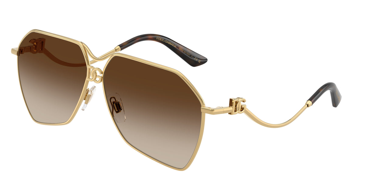 Dolce&Gabbana DG2326 Gold Sunglasses
