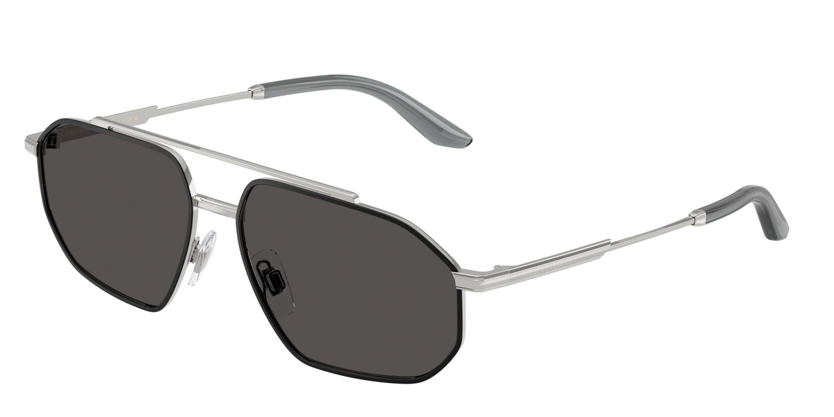 Dolce&Gabbana DG2328 Silver/Matte Black Sunglasses