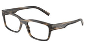 Dolce&Gabbana DG3352 Striped Tobacco Eyeglasses